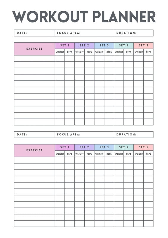 Trainingsplan erstellen kostenlos